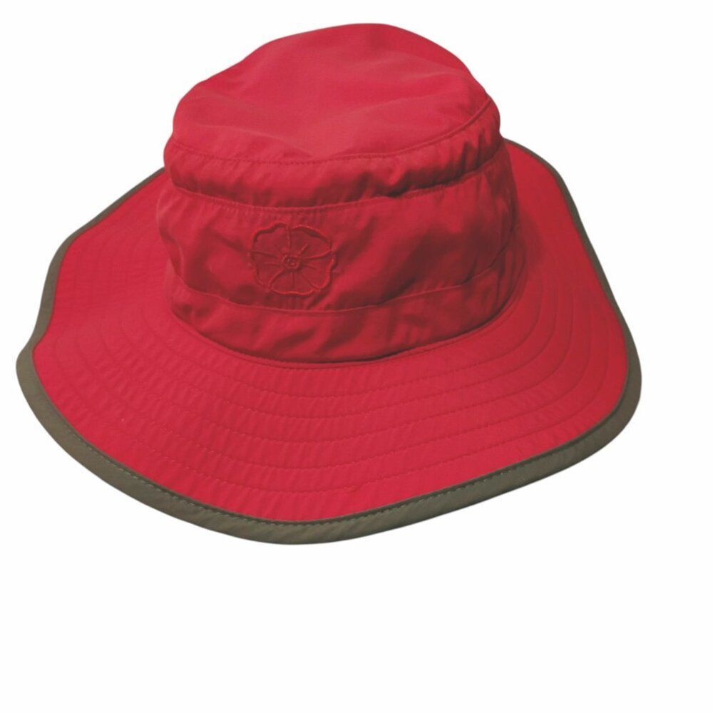 Outdoor Research Hat Solar Roller Adjust Elastic Chin Strap Crown Pink Gray M